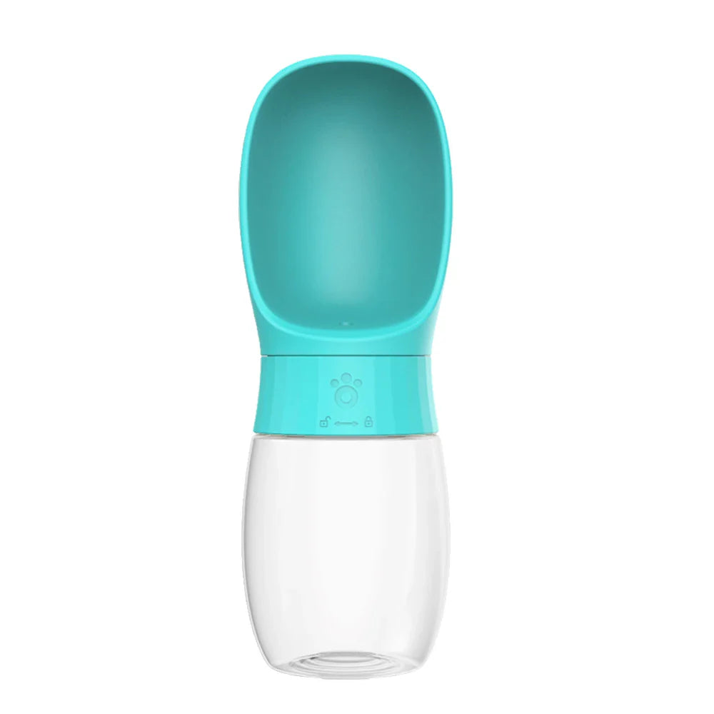 PawDrop portable dog water bottle - travel-ready pet hydration