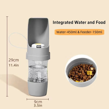 PawPack 2-in-1 Travel Bottle